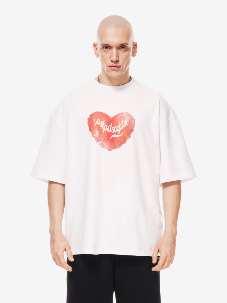 Футболка оверсайз с принтом