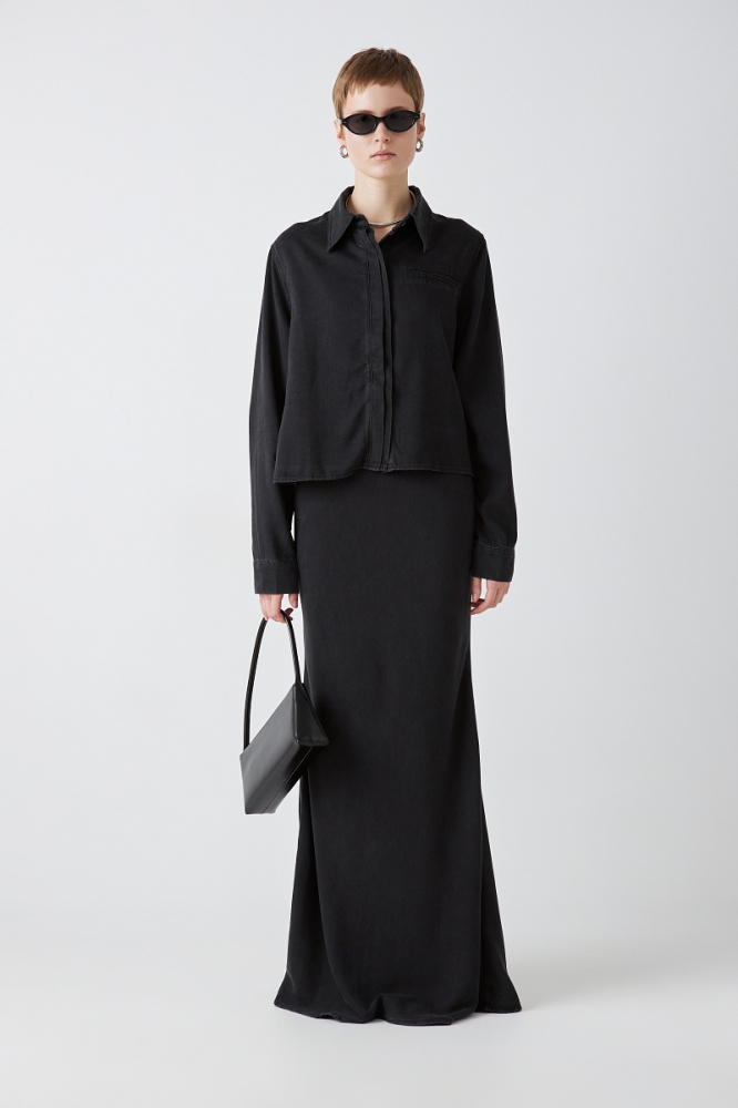 Костюм: рубашка+юбка