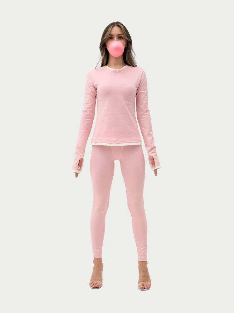 Лонгслив приталенный