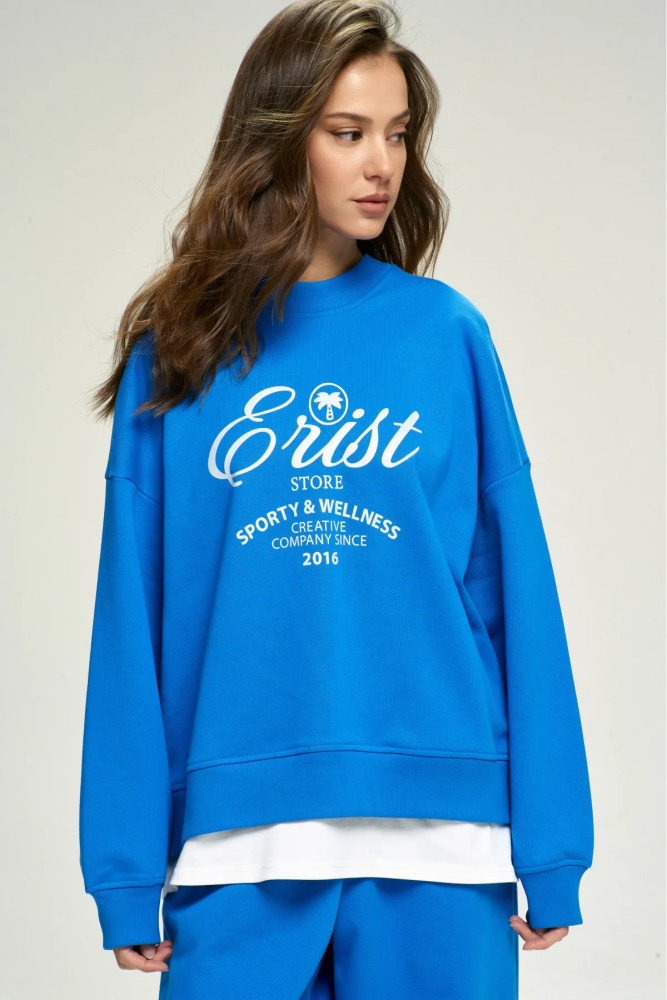 Свитшот Wellness Electric Blue Свитшот Wellness Electric Blue