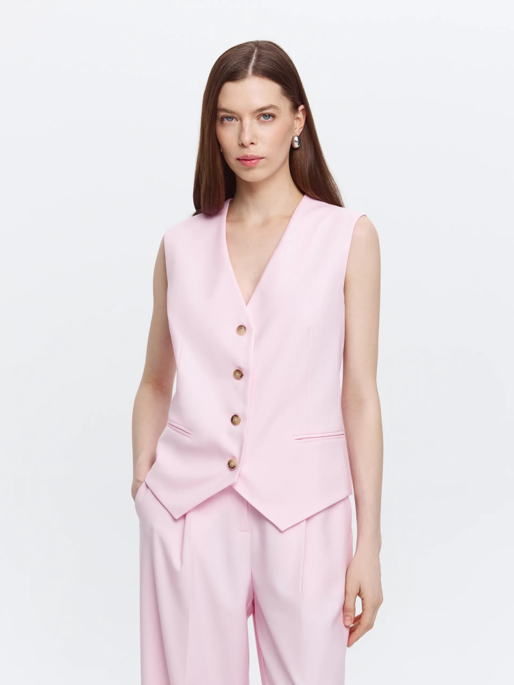 Жилет прямого силуэта