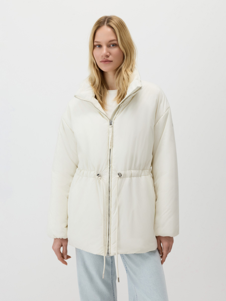 Утепленная куртка на кулиске