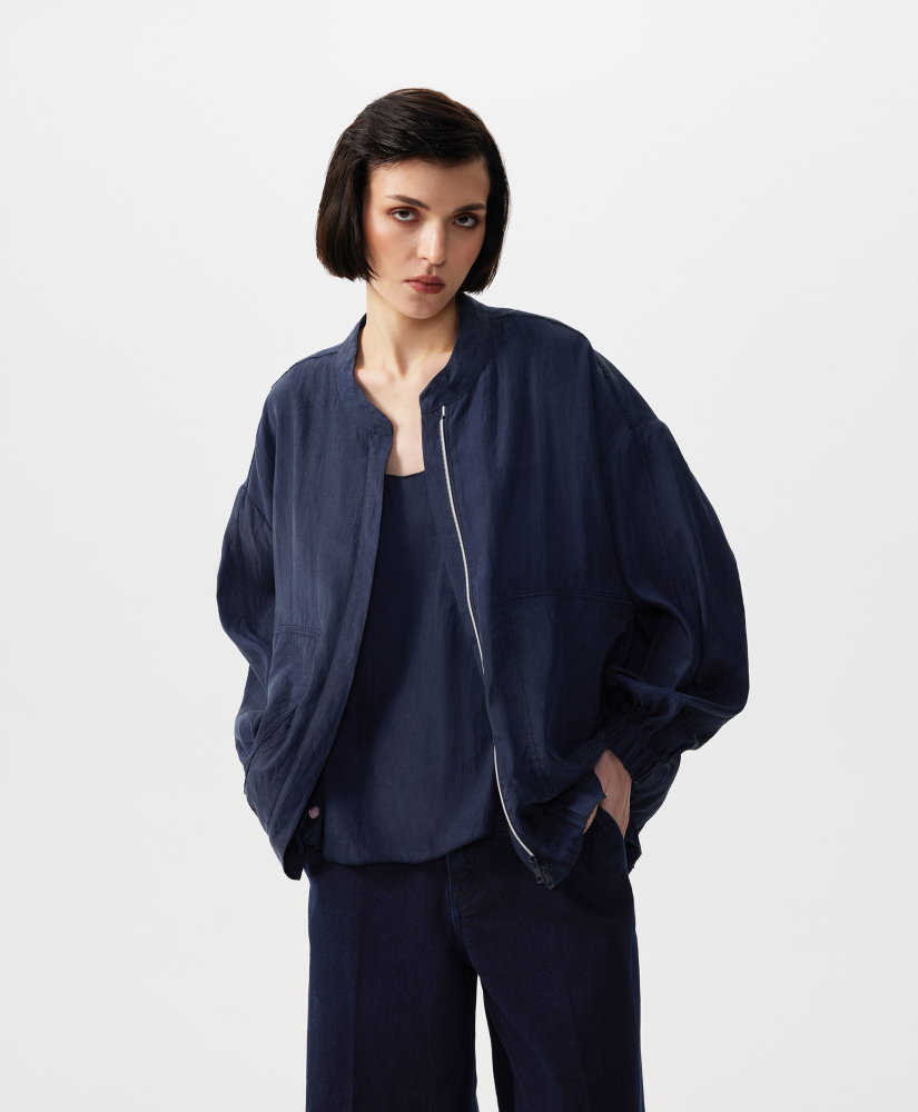 Бомбер оверсайз