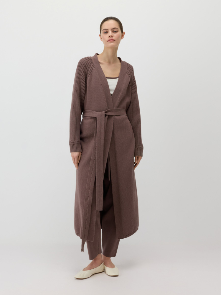 Длинный кардиган