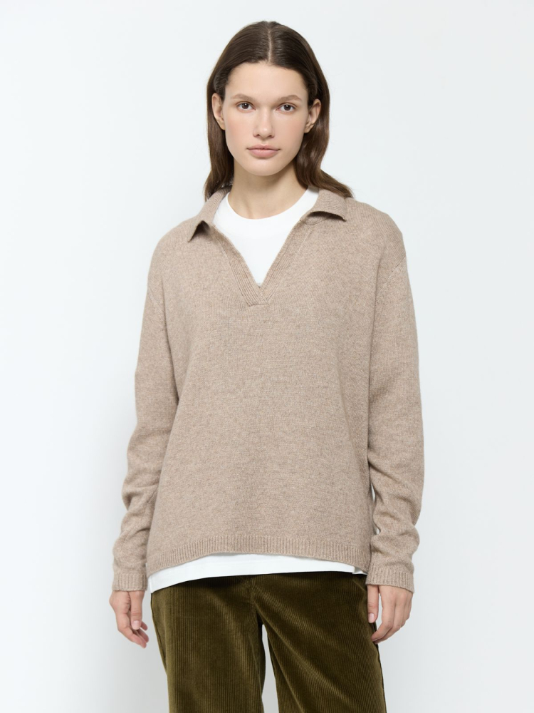 Поло из смесового кашемира Поло из смесового кашемира