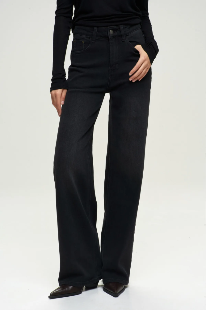 Джинсы-трубы Black Джинсы-трубы Black