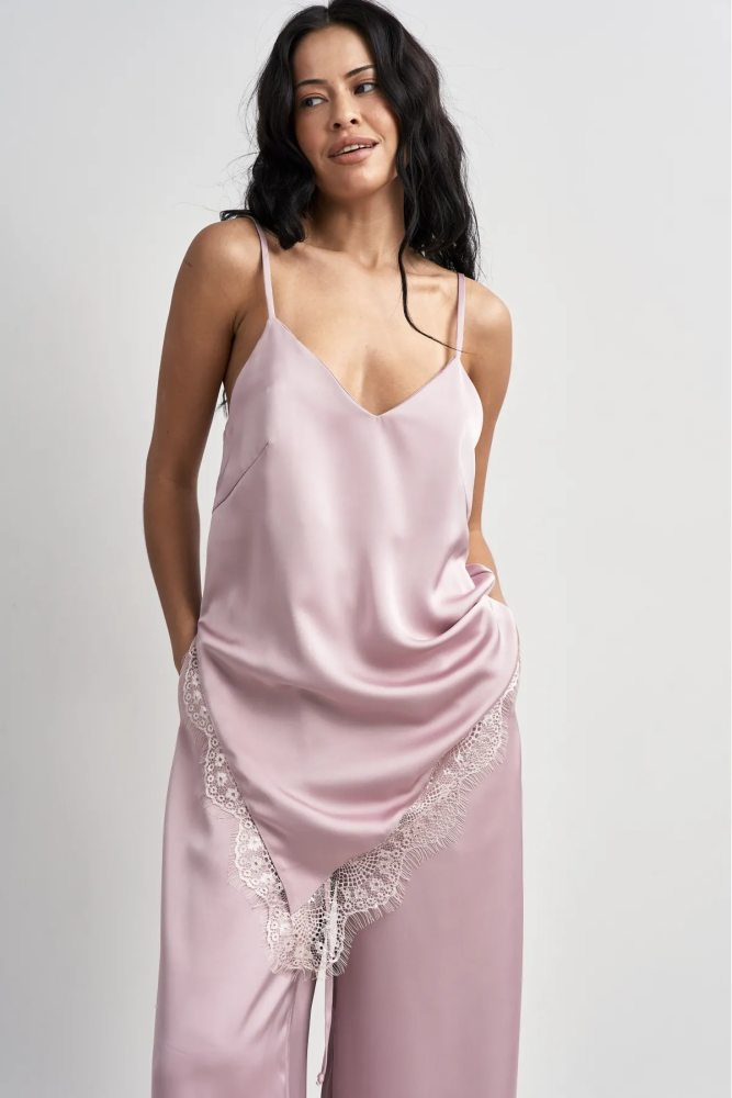 Топ с кружевом