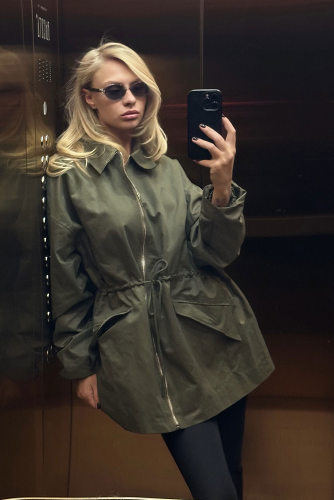 Парка на кулисе (хаки)