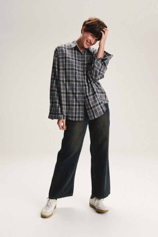 Рубашка в клетку