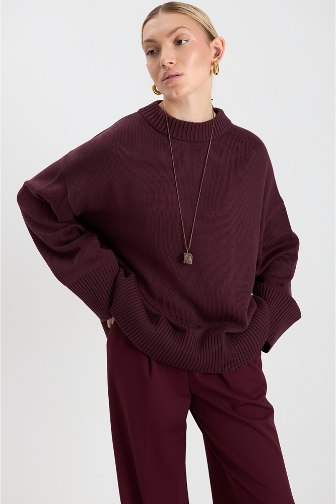 Джемпер оверсайз