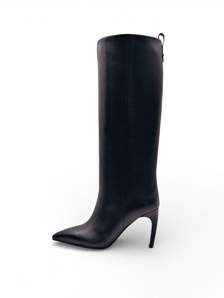 Сапоги демисезонные из натуральной кожи