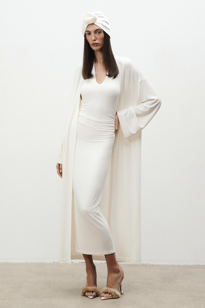 Кардиган удлиненный из вискозы