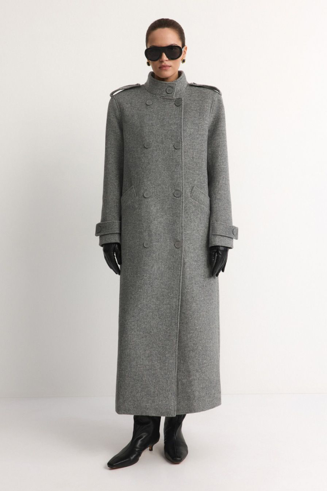 Пальто из смесовой шерсти