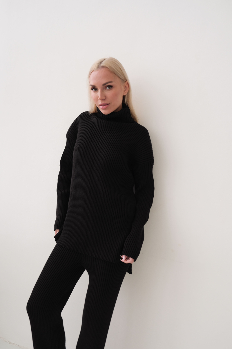 Брюки трикотажные MINI, цвет: Черный, НФ-00000130 купить онлайн Брюки трикотажные MINI, цвет: Черный, НФ-00000130 купить онлайн