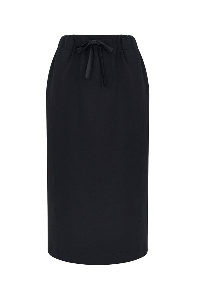 Юбка-баллон из трикотажа