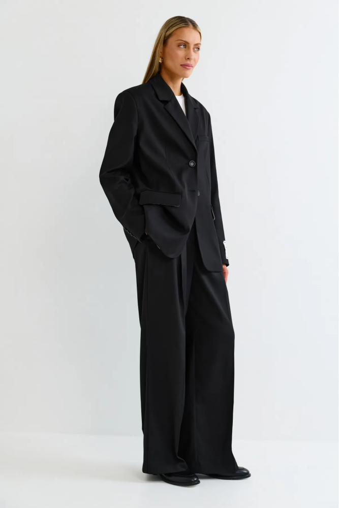 Брюки классические на резинке