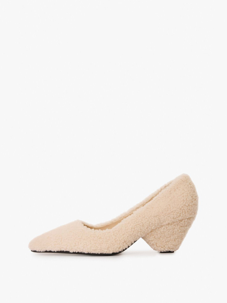 Туфли из натурального меха