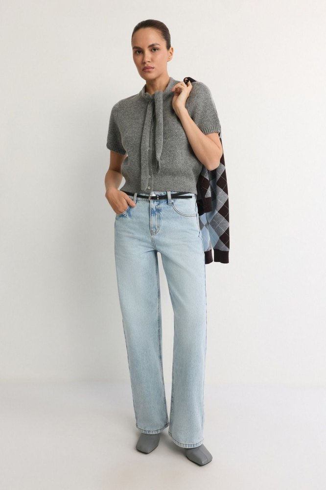 Джинсы прямые