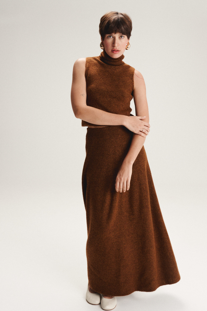 Костюм топ с юбкой