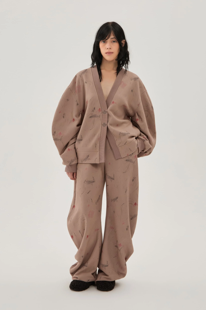 Кардиган свободный