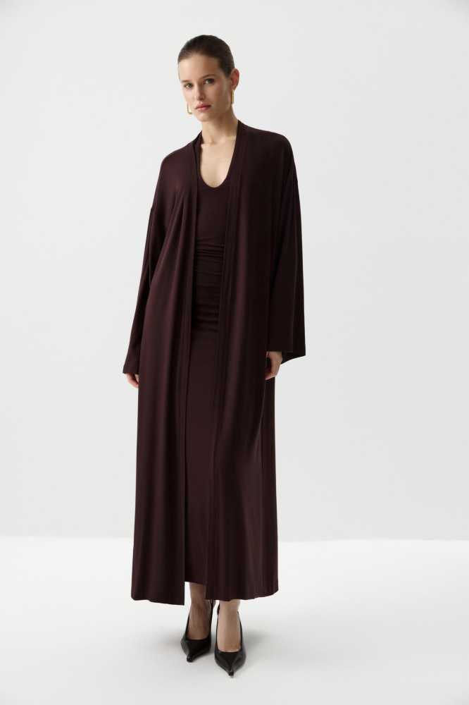 Кардиган удлиненный из вискозы