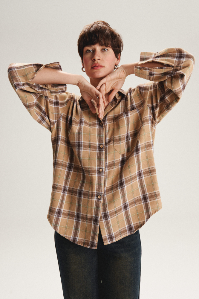 Рубашка в клетку