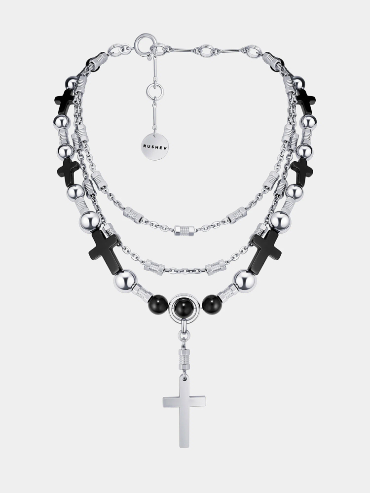 Многоярусное колье