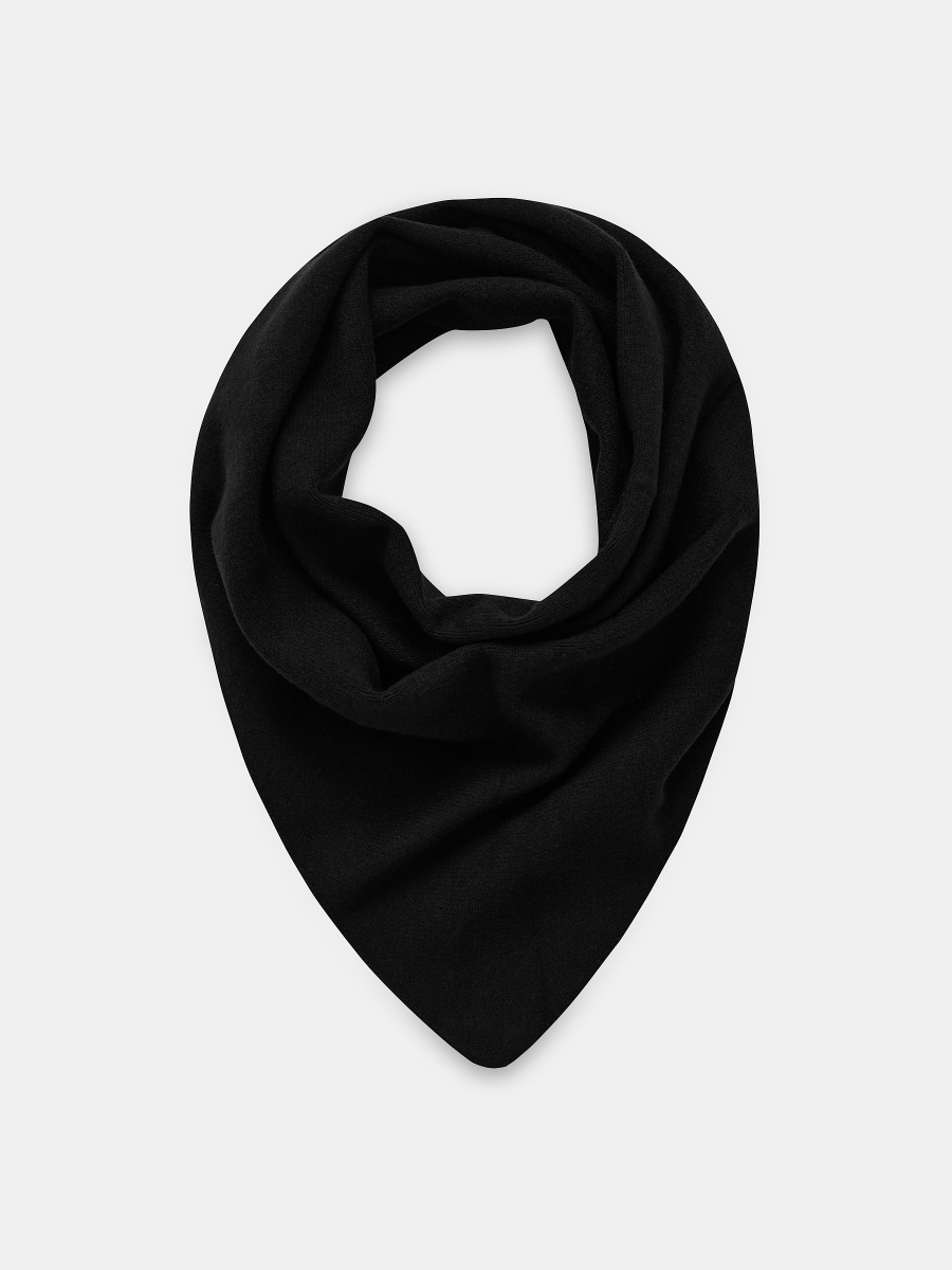 Теплая косынка с шелком Теплая косынка с шелком