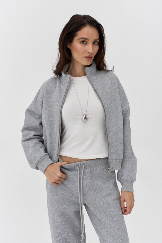 Толстовка на молнии утепленная Толстовка на молнии утепленная