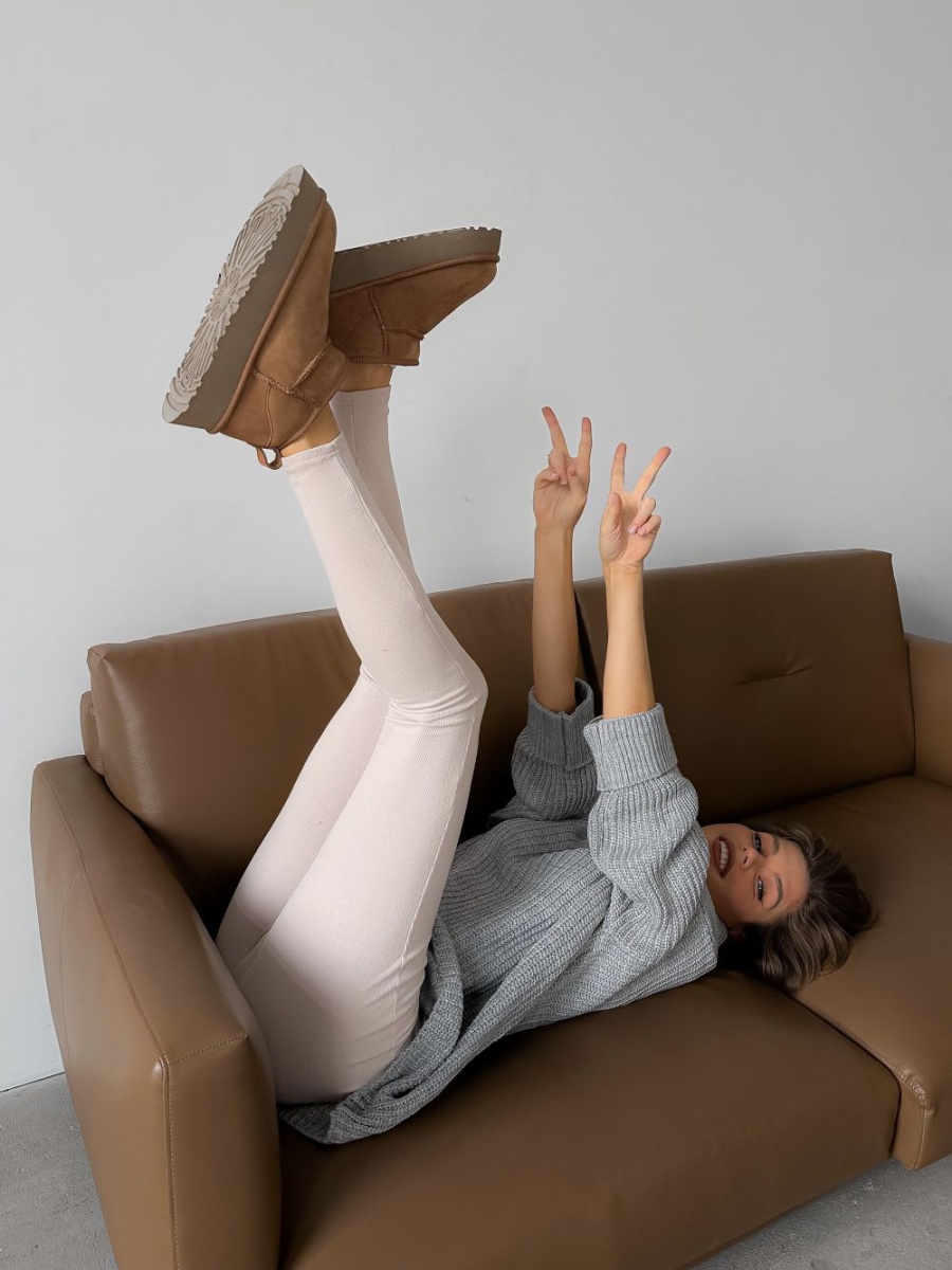 Угги из натуральной замши SBALO, цвет: рыжий SUG4-3 купить онлайн Угги из натуральной замши SBALO, цвет: рыжий SUG4-3 купить онлайн