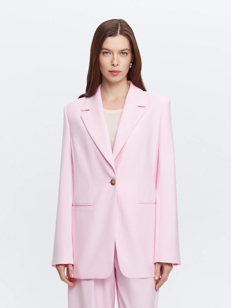 Жакет прямого кроя