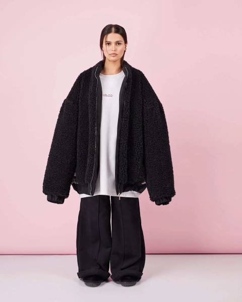 Бомбер с кассетами TABOO, цвет: Черный, Brkass купить онлайн