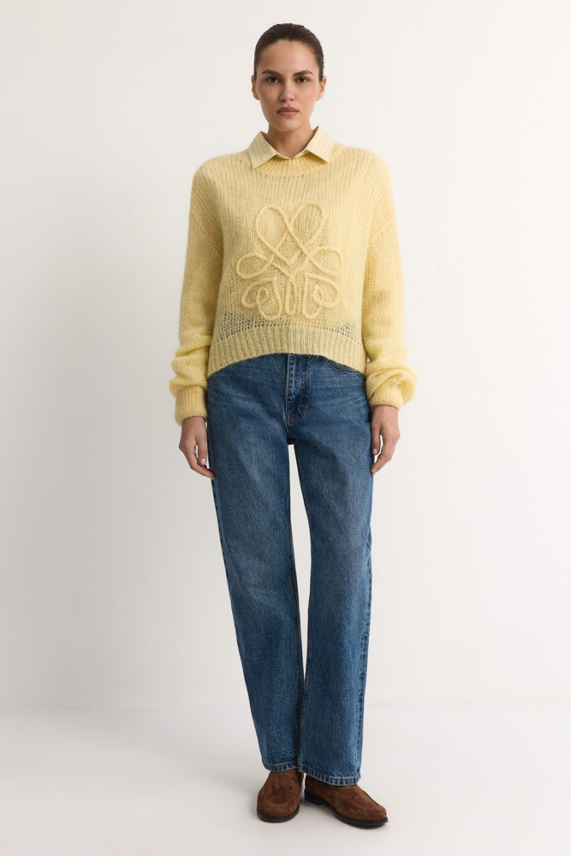 Джемпер-паутинка TOPTOP, цвет: Желтый, TT.050.18824.200 купить онлайн