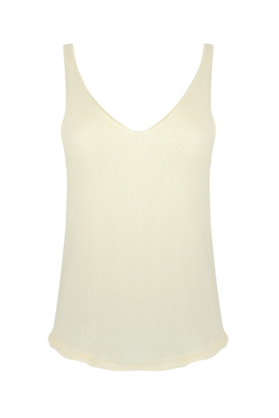 Топ из вискозы с хлопком