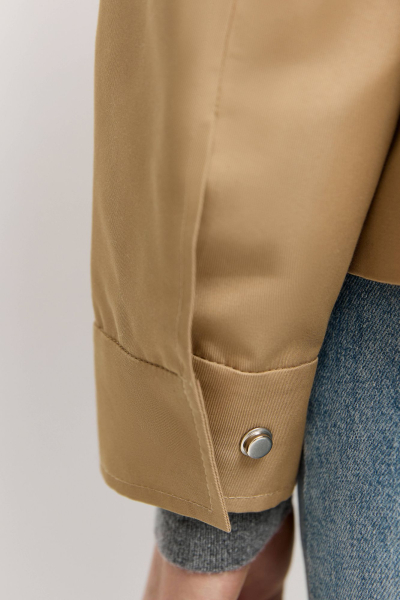 Куртка со съемным воротником AROUND, цвет: бежевый, 210_76C01 купить онлайн