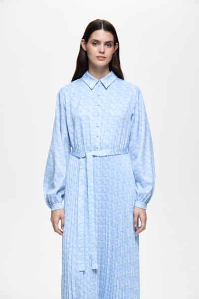 Платье с юбкой-плиссе DREAMS BY ALENA AKHMADULLINA, цвет: голубой, 126102070204541/211000 купить онлайн
