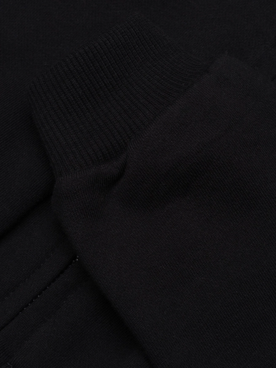 Мини-худи на молнии с мехом ABC, цвет: Черный, 00-182 купить онлайн