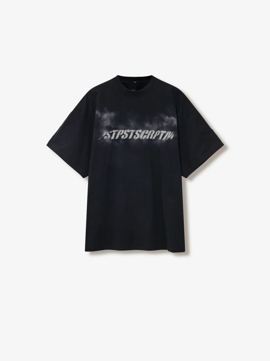 Футболка оверсайз с принтом p.p.s., цвет: Черный, 1038.00.00.BLK купить онлайн