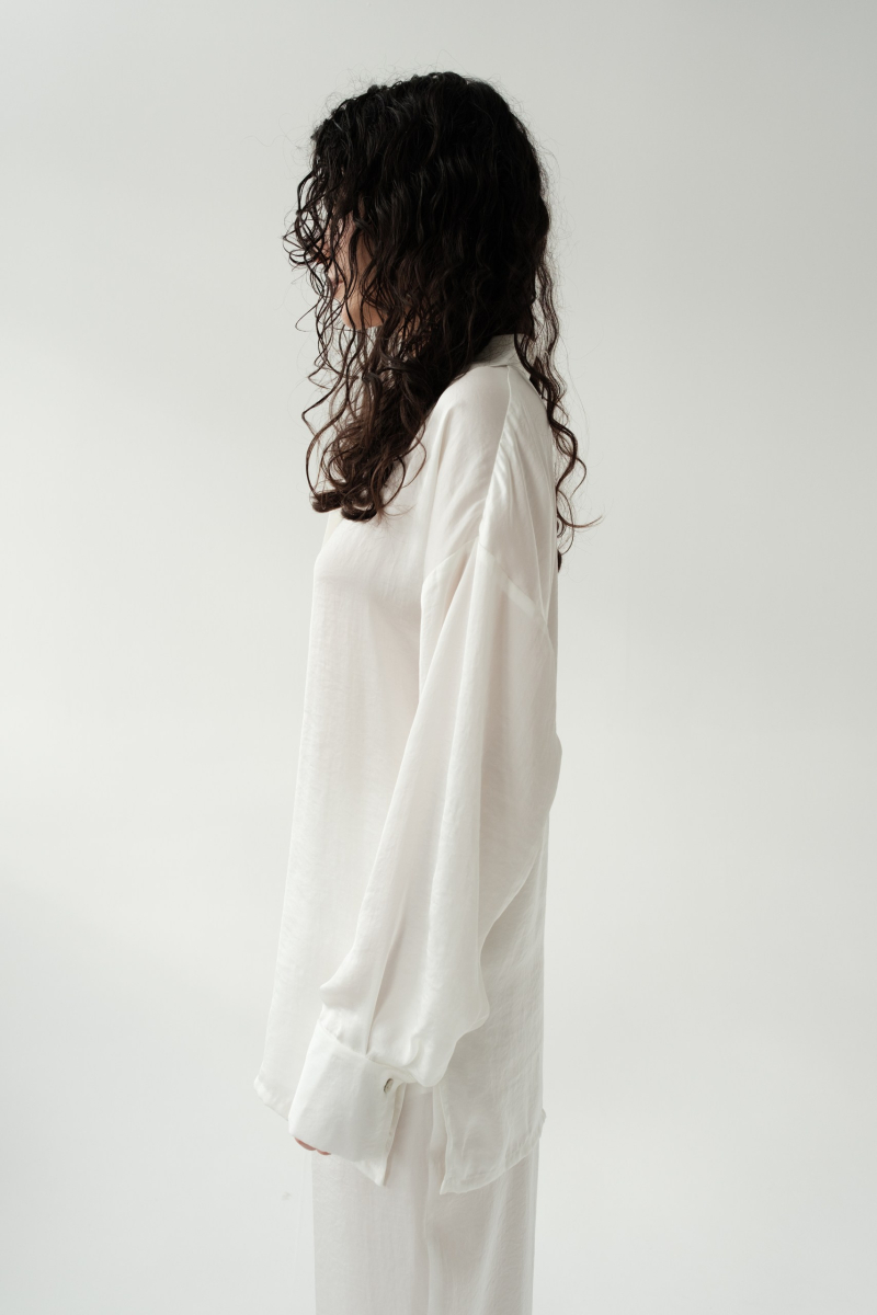 Костюм пижамного кроя НИ ИМЕНИ, НИ ПОХОЖИХ, цвет: белый, 00-00000043 купить онлайн