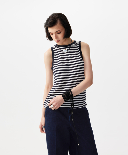 Топ в полоску GLVR, цвет: мультиколор, 126G23GAC1002 купить онлайн