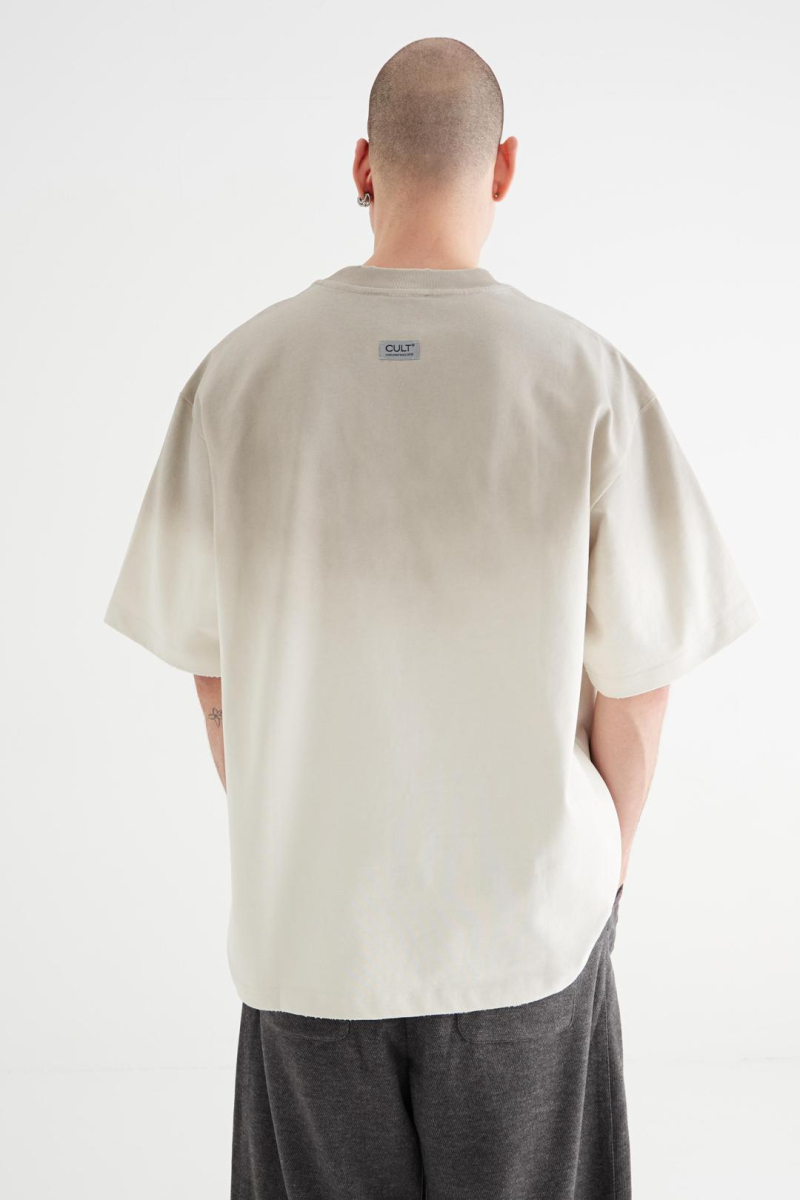 Футболка «Камень» CULTBASE, цвет: серый,  купить онлайн