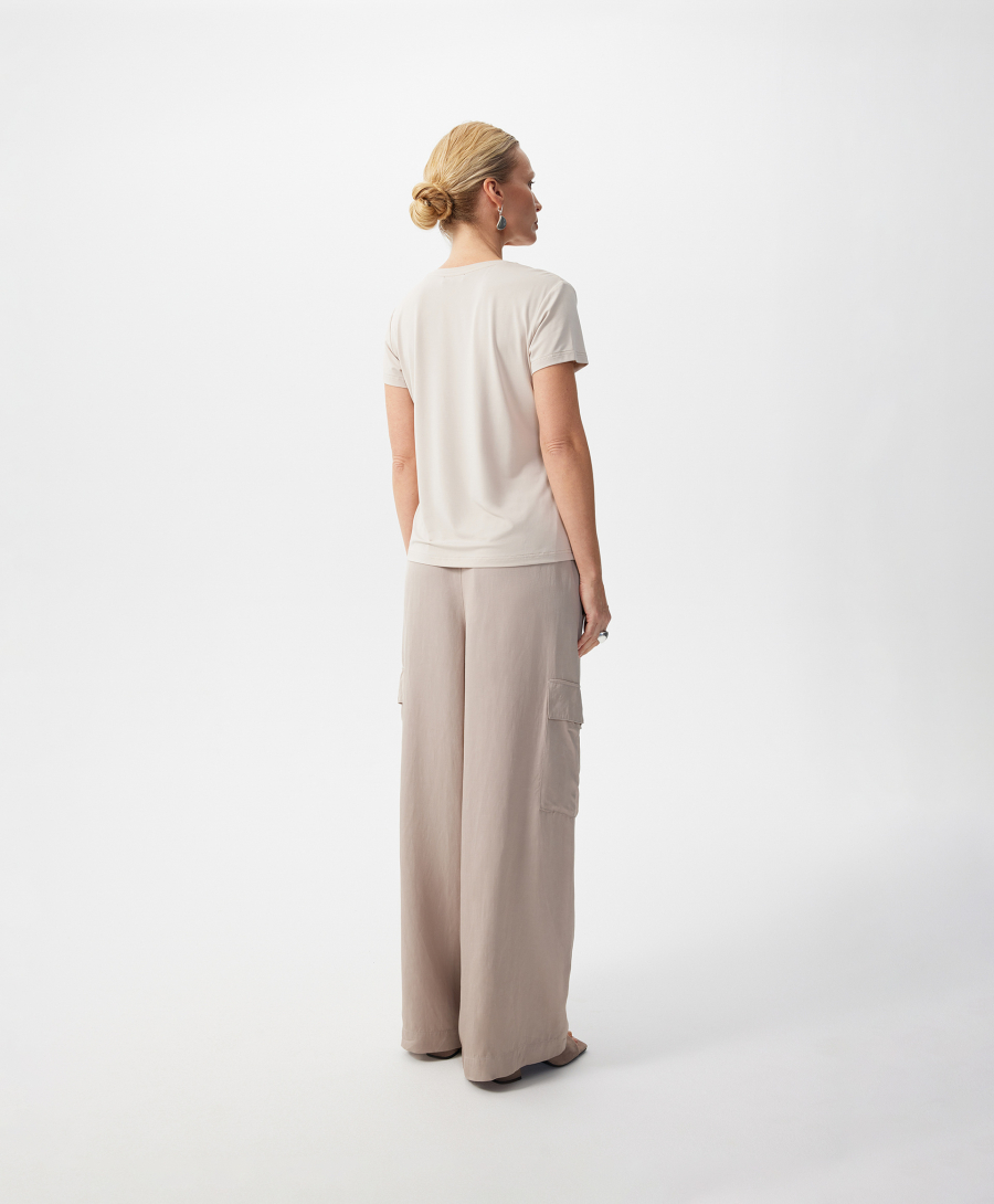 Футболка базовая с коротким рукавом GLVR, цвет: серый, 126G22GAC1222 купить онлайн