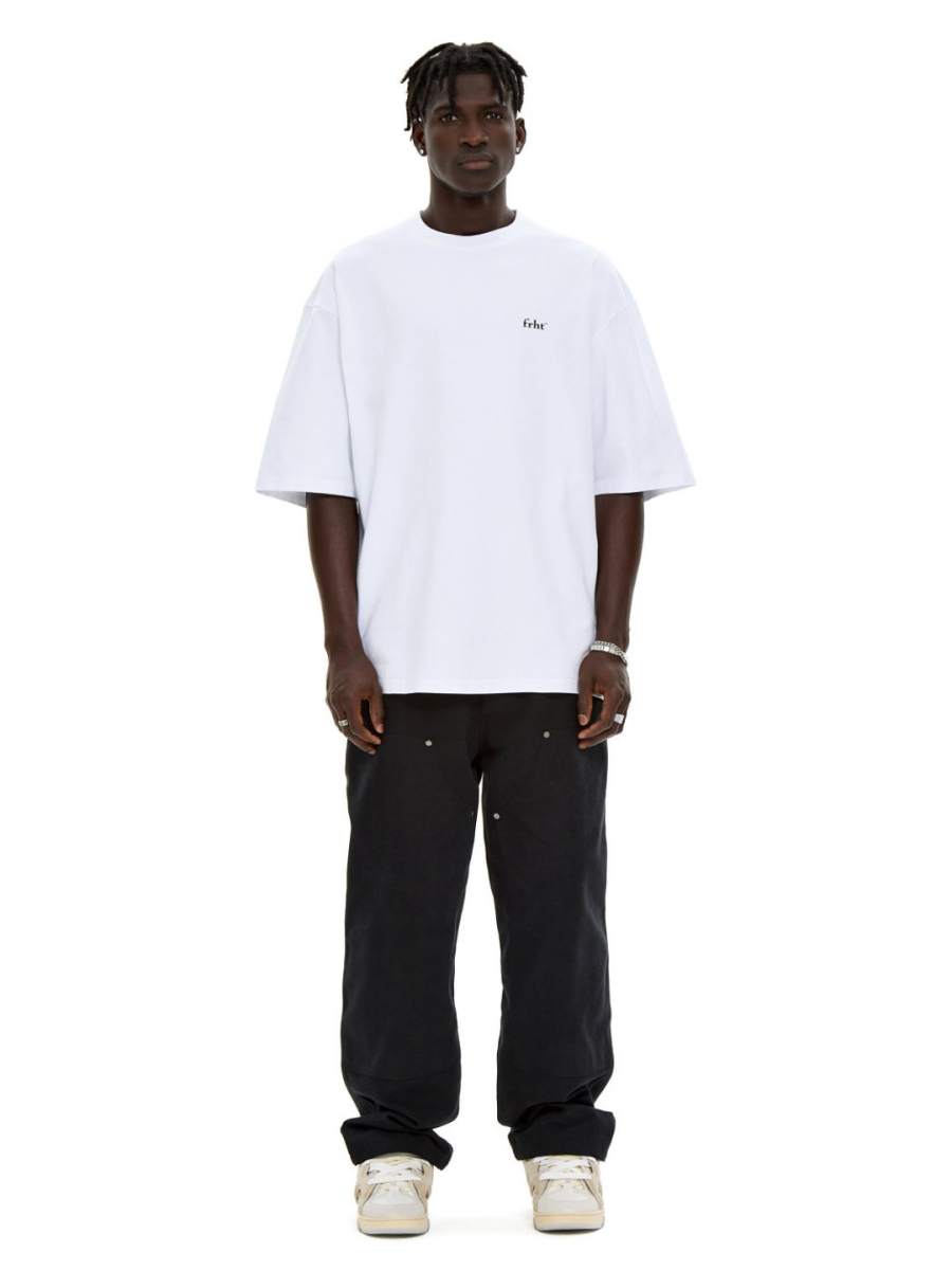 Футболка с принтом FRHT, цвет: белый, TSLVNLWTMN купить онлайн