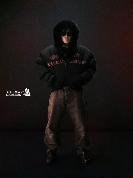 Двухсторонний бомбер «Сезон дождей» СЕЗОН СЛАВЫ, цвет: Черный, 0409GT240205 купить онлайн