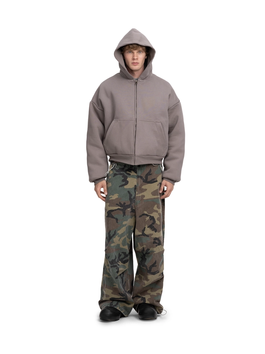 Бомбер укороченный