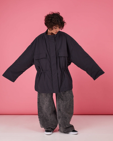 Куртка демисезонная TABOO, цвет: темно-серый, KS02 купить онлайн