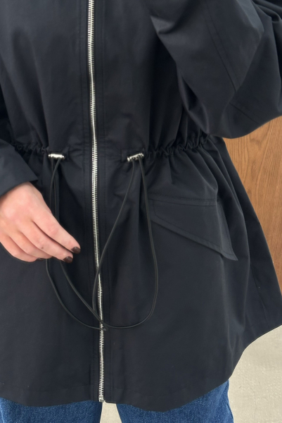 Парка на кулисе (черная) Label .B, цвет: Черный, Jc.33.4.59BLC купить онлайн