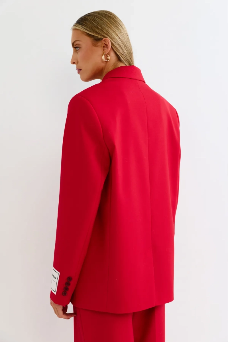 Жакет оверсайз Erist store, цвет: красный, НФ-00003087 купить онлайн