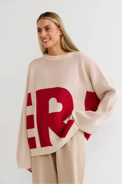 Джемпер c логотипом