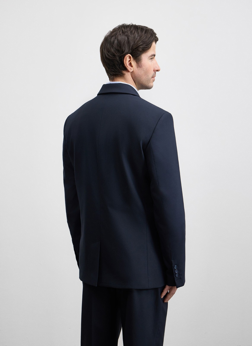 Пиджак из тонкой шерсти ALL WE NEED, цвет: синий,  купить онлайн